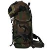 vidaXL Army-Style Backpack 17.2 gal Camouflage