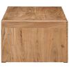 vidaXL Coffee Table Natural Wood Solid Acacia wood Medium Durable