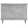 vidaXL Coffee Table Concrete Grey Engineered wood, Iron Medium