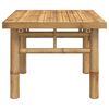 vidaXL Coffee Table natural bamboo Bamboo Compact Coffee Table Square