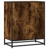 vidaXL Sideboard Smoked oak Engineered wood, metal Medium Sideboard