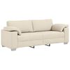 vidaXL Sofa Set 2 pcs Taupe 219 x 77 x 82 cm fabric