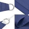 vidaXL Sunshade Sail Oxford Fabric Square 11.8x11.8' Blue