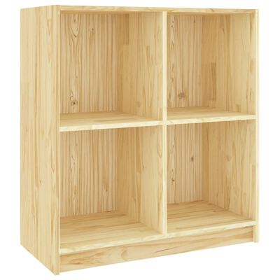 vidaXL Sideboard 27.6"x13"x29.9" Solid Wood Pine