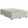 vidaXL Bed Frame Light Grey