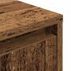 vidaXL Bedside Cabinet Old wood Engineered wood Medium Bedside Cabinet