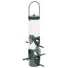 vidaXL Bird Feeder Dark Green PP (Polypropylene), PS (Polystyrene) Medium
