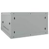 vidaXL Network Cabinet Grey 20.87 x 23.62 x 11.81 in Steel