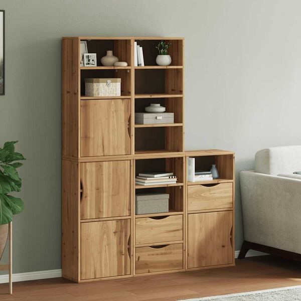 vidaXL Side Cabinet Honey