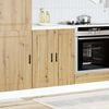 vidaXL Kitchen Base Cabinet Artisan Oak Engineered Wood Medium