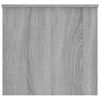 vidaXL Coffee Table Grey Sonoma Engineered wood Medium