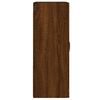 vidaXL Wall Mounted Cabinet Set of 2 Brown oak