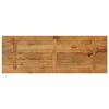 vidaXL Table Top 55.1"x23.6"x1" Rectangular Solid Wood Mango