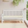 vidaXL Garden Bench Cushion Cream Oxford fabric 59.1 x 19.7 x 1.6 in