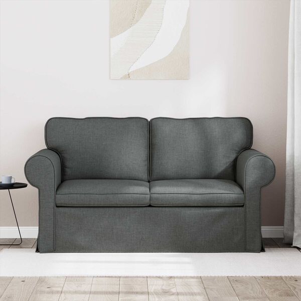 vidaXL Sofa Dark Grey