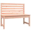 vidaXL Garden Bench Natural Wood Solid Douglas wood Standard Durable
