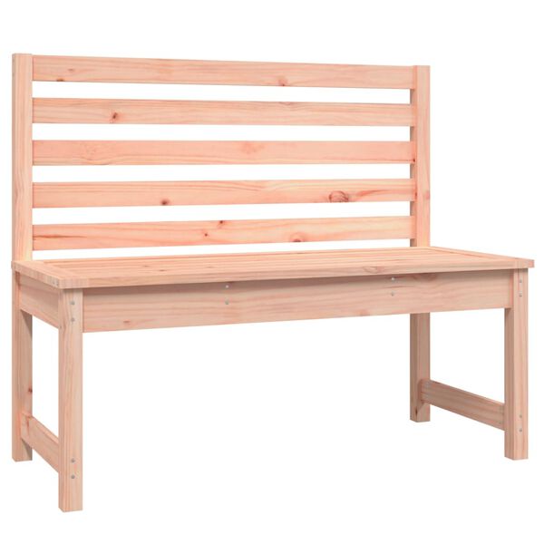 vidaXL Garden Bench Natural Wood Solid Douglas wood Standard Durable