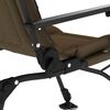 vidaXL Fishing Chair Taupe and black