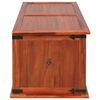 vidaXL Storage Chest Brown Solid acacia wood, MDF 31.1 x 13.4 x 12.6 in