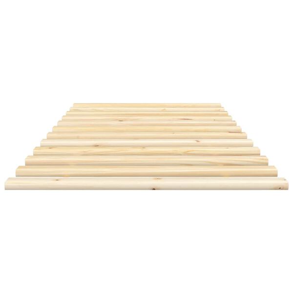 vidaXL Bed Slat Natural Solid Pine Wood Single Bed Slat Rectangular