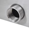 vidaXL Swimming Pool Fountain Stainless Steel SS 304 stainless steel