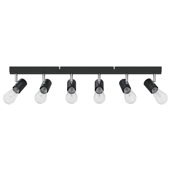 vidaXL Ceiling Spotlight Black 73 x 6.5 x 11.5 cm Steel