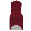 vidaXL Chair Cover Set of 18 Burgundy 90% Polyester, 10% Elastane