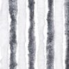 vidaXL Fly Curtain Grey and White 39.4x78.7" Chenille