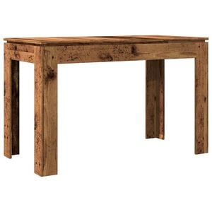 vidaXL Dining Table Old wood Engineered wood 47.2x23.6 in Minimalistic