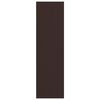 vidaXL Doormat Brown Polypropylene and PVC Extra Long Doormat