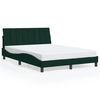 vidaXL Bed Frame Dark Green