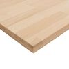 vidaXL Kitchen Worktop Oak Solid Oak Wood 31.5x25.0x1.6 in Durable