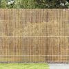 vidaXL Bamboo Fence Natural 157.48 x 70.87 in Bamboo