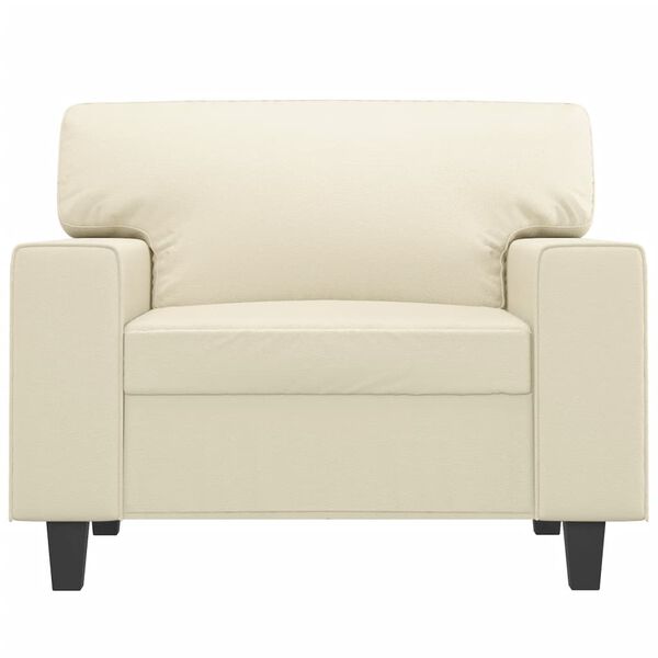 vidaXL Sofa Chair Cream