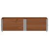 vidaXL Pallet Collars 2 pcs Brown 59.1x19.7" Solid Wood Pine
