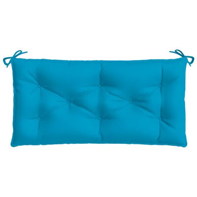 vidaXL Garden Bench Cushions 2pcs Light Blue 39.4"x19.7"x2.8" Oxford Fabric