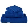 vidaXL Towel Set SOLUND Blue 100% ring-spun cotton
