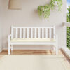 vidaXL Garden Bench Cushion Cream White Oxford Fabric (100% Polyester)