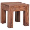 vidaXL Coffee Table Varied brown tones Solid mahogany wood Small