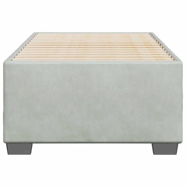 vidaXL Bed Frame Light Grey