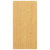 vidaXL Table Top Natural Bamboo Bamboo 15.7 x 31.5 in Rounded Corners