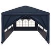 vidaXL Party Tent Blue Polyethylene Large Water-resistant materials