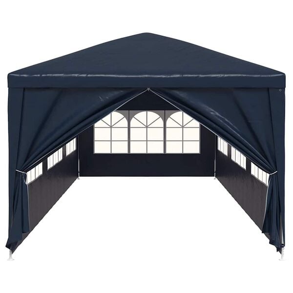 vidaXL Party Tent Blue Polyethylene Large Water-resistant materials