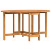 vidaXL Garden Table Folding Brown 110 x 60 x 72 cm Solid Acacia wood