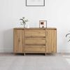 vidaXL Sideboard Artisan Oak 47.24 x 16.14 x 29.53 in Engineered Wood