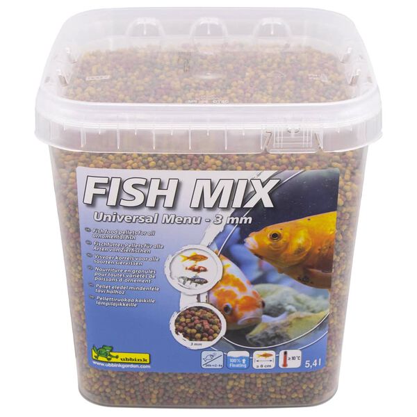 Ubbink Fish Food Multicolor red, yellow, and green Fish meal, insect flour