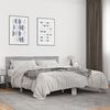 vidaXL Bed Frame Gray Sonoma Engineered wood Double Durable Bed Frame
