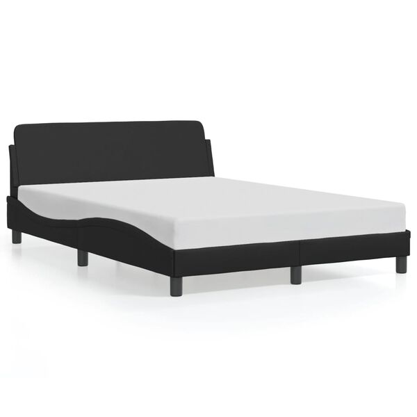 vidaXL Bed Frame Black