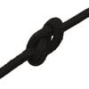 vidaXL Work Rope Black 0.12 " 82.0 ' Polyester