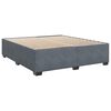 vidaXL Bed Frame Dark grey